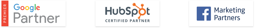 Premier Google Partner | HubSpot Certified Partner | Facebook Marketing Partners